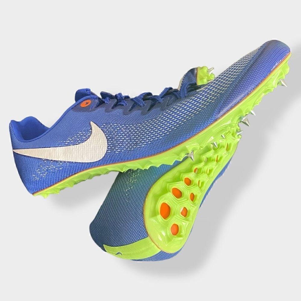 Nike Zoom Ja Fly 4 Racer Blue Track Sprint Spikes DR2741-400 Mens size 8 New - Picture 10 of 12